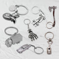 Factory Price Promotion Custom Metal 3D Key Chain Boy Men Backpack Pendant Metal Car Accessories Design Key Holder