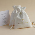 PandaSew Custom Logo Size Drawstring Bag Necklace Ring Bracelets Package Suede Velvet Jewelry Pouch
