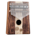 Creative Design Koa+maple Kalimba 17 Key Thumb Piano Marim With Free Hard case