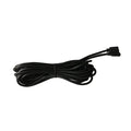 1m RGB Extension Cable Female to Female 4 Pin RGB Led Connector Cable for 5050 LED RGB Strip Light Black MegaBDM