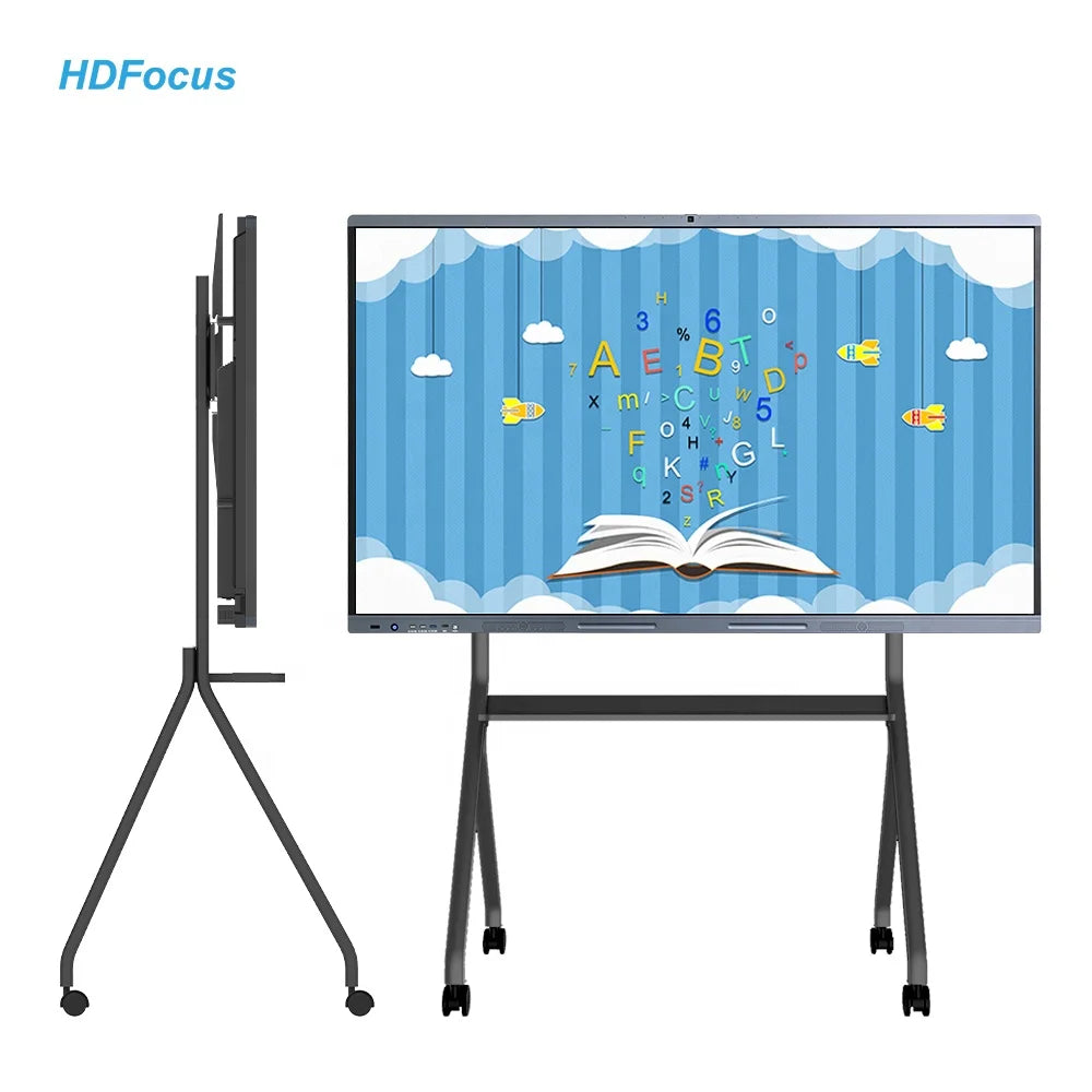 HDFocus 55 Inch School Conference Smart Board Interactive Digital Whiteboard Flat Panel