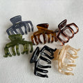 Custom Korean Fashion Acetate Hair Claw Luxury Elegant Acetate Hair Claw Wholesale Claw Clips for Women