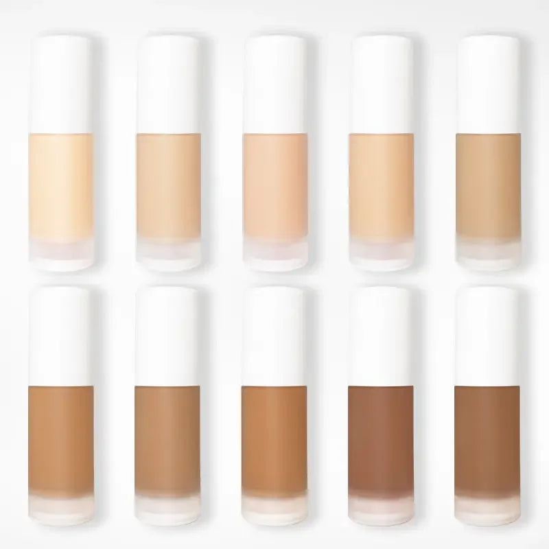 2023 New Product Vegan Makeup Custom Logo Foundation Liquid Matte Foundation Make up Foundation