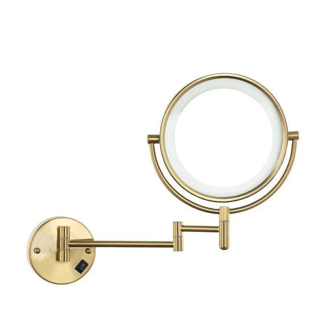 Vanity Makeup Mirror Horizontal and Vertical LED Bathroom Silvered Mirror with Led Lights