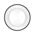 13 Inch Black Edge Acrylic Plastic Charger Plate Elegant Dishes & Plates Collection