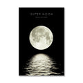 Super Moon Canvas Abstract Poster Black Picture Home Decoration Unframed Oil Painting on Canvas Posters Prints Wall Art Picture