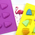 235 Silicone Cake.3d Soap Mould.6 Cavity  Honeycomb Shape Cake Mold DIY Tools for Kitchen Baking Cheese Silicone Mold