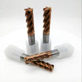 Long Flute Carbide End Mills 4 Flutes Flattened Endmill for Cutting All Kinds of Materials