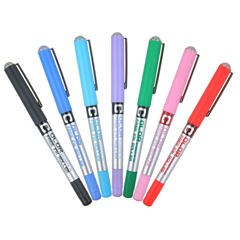 Wholesale Multi Color 0.28 mm 0.38 mm 0.5 mm Liquid Ink Roller Pen for School Office Stationery Supply