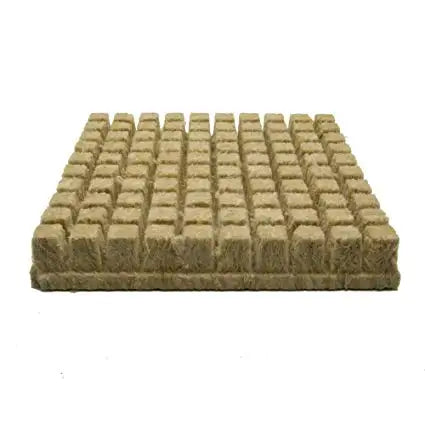 CONING CN25 1 Cube 6400 Rock Wool Starter Plugs 25mm Thickness Water Saving Vegetable Growing Small Size Hydroponic System