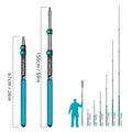 Customizable Aluminium Telescopic Pole Cleaning Pole Multifunction Extension Poles Adjustable Metal Material