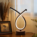 JAIYI 2025 Modern LED Bar Desk Lamp Personalized Aluminum Body Nightlight USB Plug Style for Atmosphere Light Decorative Table