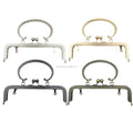 Factory Supply Bag Accessories 20.5 X 6.5cm Metal Fashional Bag Frames with Handle