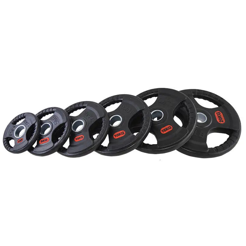 Custom Gym Dumbbell Calibrated Cast Iron Rubber 1.25kg Weight Plates for Gym 25kg