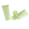 50ML 100ML Light Green Custom Empty Eye Cream Plastic Squeeze  Tubes Skincare Cosmetic Tube with Flip Cap