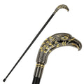 New Two-color Eagle Headed Gentleman Walking Stick Luxury High-quality Crutch Animal Shape Canes Factory Direct Sales