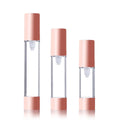 Mini Airless Pump Perfume Bottle 5ml 10ml 15ml Empty Slim Plastic Serum Lotion Container for Face Cream