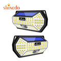 Custom Logo Led Waterproof Pir Wall House Light Outdoor Wireless Solar Motion Sensor Led Solar Wall Light
