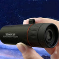 2000x25 Monocular HD Magnification Portable Single Tube Telescope High Power Telescope for Outdoor Camping Hunting Gift Fishing