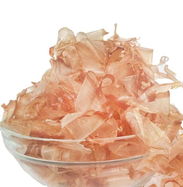 100g Small Package Raw Edible Dried Fish Shavings Katsuo Slices for Protein Healthy Snack
