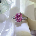 New Arrival Silver 925 Original 3 Carat Brilliant Cut Pass Diamond Test Sparkling D Color Moissanite Ring for Women Fine Jewelry