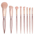 Your Own Brand Private Label Glitter Makeup Brush Set Rose Gold 8pcs Makeup Brush Set Professional