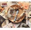 30pieces/pack Box-Packed Stickers Fleeting Series Creative Vintage Journal Material Diary Decoration Stickers 4 Models