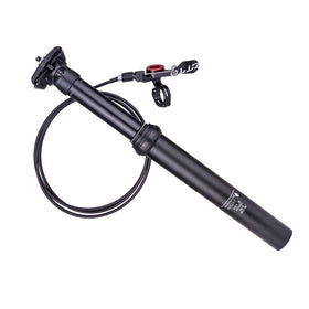 ZTTO 100mm Travel MTB Dropper Suspension Seatpost Internal Routing External Cable Remote Lever 30.9 31.6