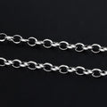 New Stainless Steel Large Oval Cross Chain Ornament DIY Necklace Bracelet Fashion Hipster Accessory