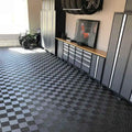 40*40*1.8cm Garage Flooring Car Floor Mat Pvc Interlocking Garage Plastic Floor Tile Car Wash Shop