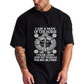 Custom 100% Cotton Plus Size Men's T-Shirt Heavyweight Loose Dropped Shoulder Short Sleeve O-Neck Personalized Graphic Print