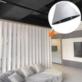 Custom-made Aluminum Alloy Louver Grilles with Wood Grain and Elliptical Aluminum Tubes for Sunshade Louver Blades