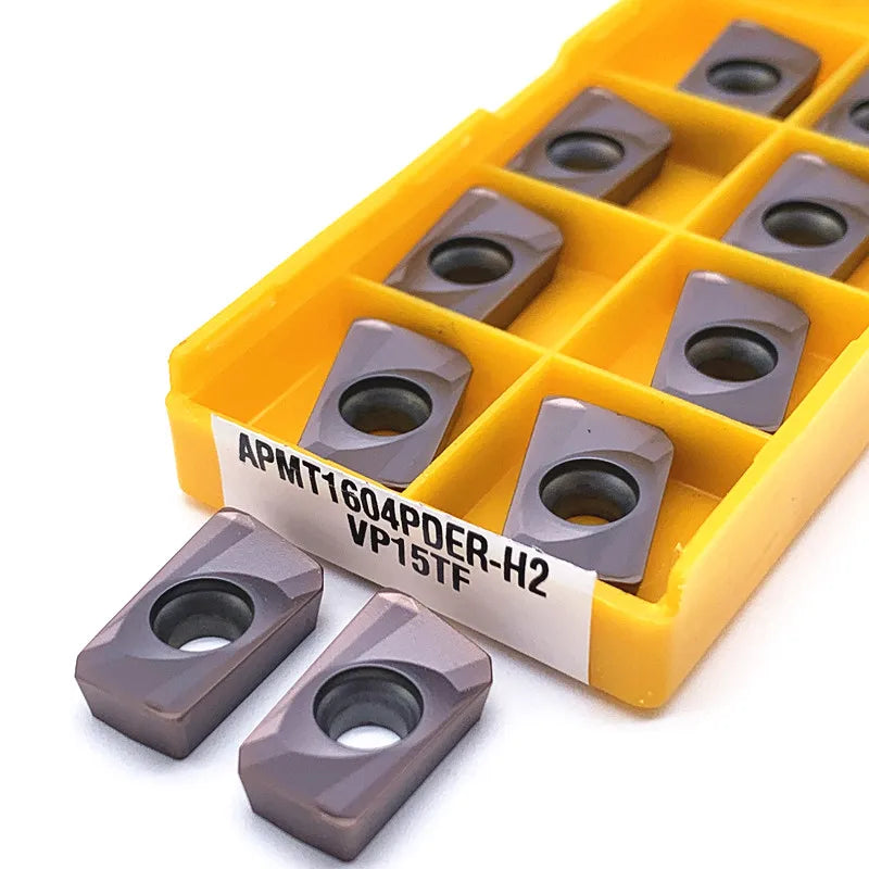APMT1604 PDER M2 H2 VP15T  Carbide Milling Insert Indexable End Milling Cutter Machine Face Milling Cutting Tool