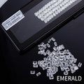3x2mm - 6x4mm DEF VS Melee Emerald  Cut Lab Grown Diamond