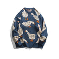 Men Plus Size Hip Hop Woven Fashion Loose T-Shirt Short Sleeve O Neck Oversized Casual Printed