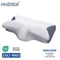 WJ-1068 Anti-Snore Cervical Orthopedic Memory Foam Pillow with Removable  Polyester/Cotton Cover in Hotel Bedroom  Sleeping