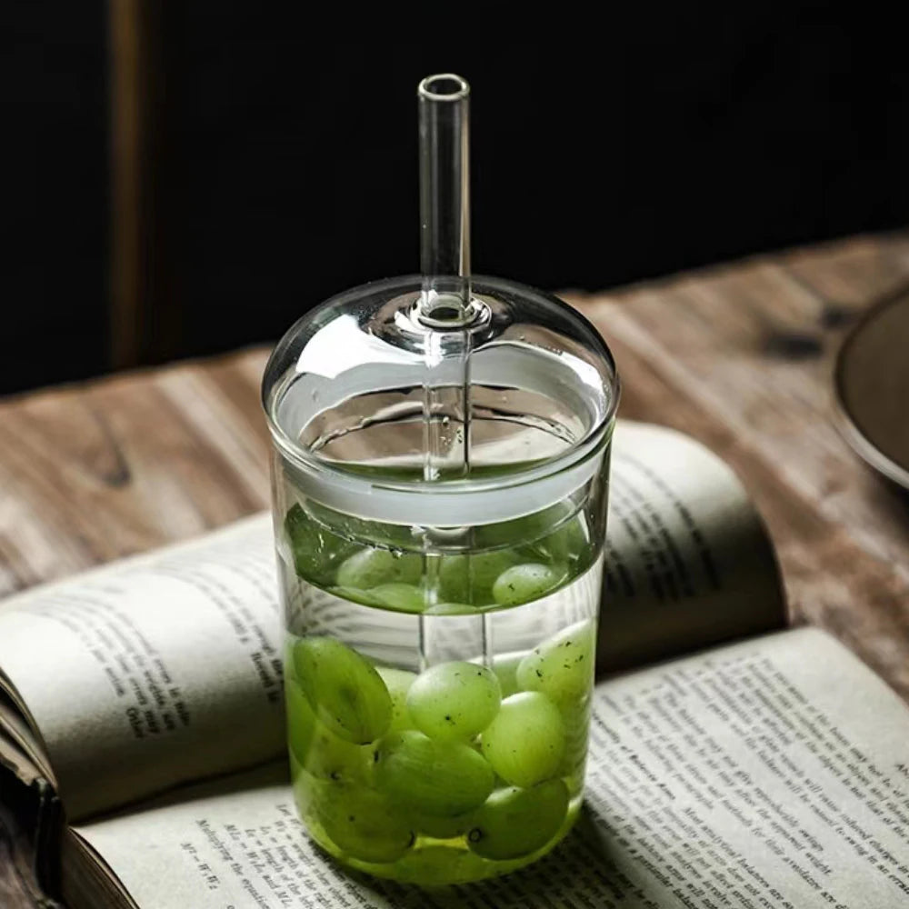 Custom Blank High Borosilicate Water Bottle Glass Nordic Glass Cups Manufacturers