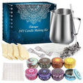 Hot Sale DIY Scented Candle Making Kits Bee Wax with Cotton Wick Candles Making Gift Set for Adults Kids Festival Gifts