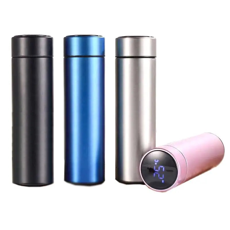Vacuum Insulated Water Bottle Stainless Steel LED Water Bottle with Temperature Display