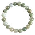 Jadeite Gemstone Bracelet Green for Women Men Charms With Lucky Love Wealth in Life Trade Flourishing