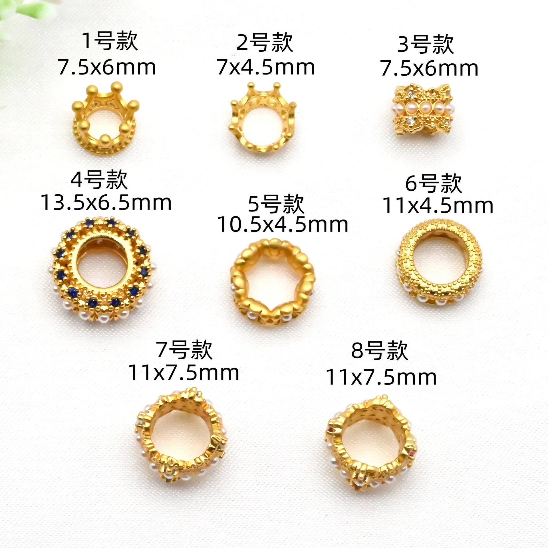 Luxury  Jewelry Brass Gold  Accessories Handmade Bracelet Necklace Transfer Beads  With Pearls for Women  Gift