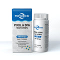 TSTCHECK 5 Ways Testing Strips for Ground Pool Hot Tub and Bath Tub Water Quality Testing