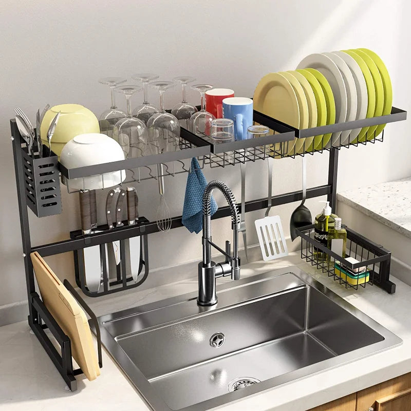Drying Dish Rack Over Sink Dish Drying Rack Dish Rack Drying Storage Counter Organizer
