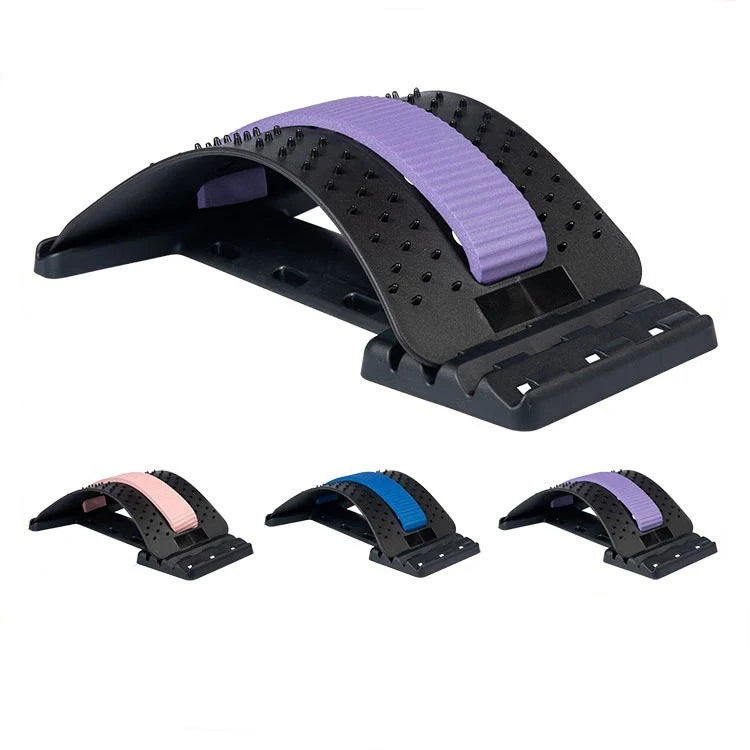 Multi-Level Body Therapy Massager with Wood Beads for Spinal Relaxation Waist & Lumbar Support Back Pain Relie