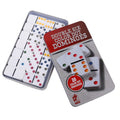 Factory Direct Sales Beecomely Brand Dominoes Set Double 6 Color Dot Dominoes 28 Melamine Nail-Free Indoor/Outdoor Game