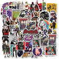 50Pcs New Japan Anime Dorohedoro Decor Label for Skateboard Luggage Laptop Notebook Cartoon Anime Stickers