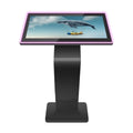 32 Inch Digital Standee Information Kiosk with LED Stripe for Catering Industry