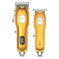 SURKER Professional  LED Haircut Grooming Kit Adjustable Hair Clippers and Hair Trimmer