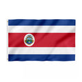 Custom Costa Rica Flag 3x5 ft 100% Polyester Promotional Safety in the Mine Banner Personalized with Vinyl Nylon Material Flag
