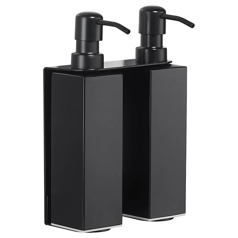 Logo Customized Wall Mounted Shampoo Stainless Steel Soap Dispenser Hand Soap Dispenser